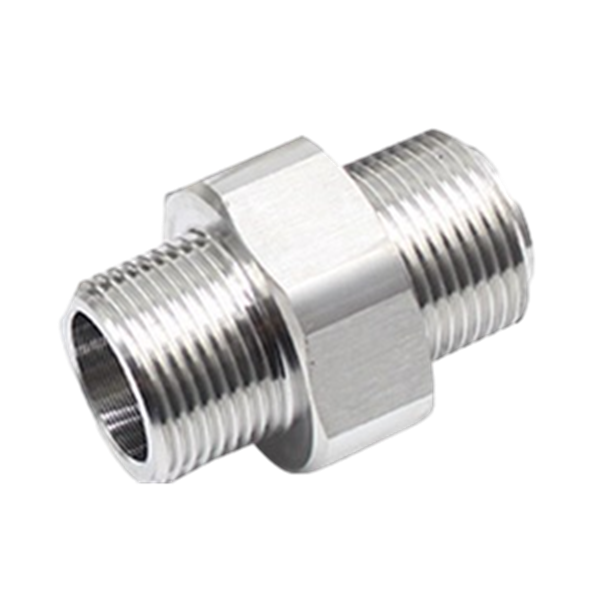 Custom Stainless Steel Machined Hexagon Threaded Parts