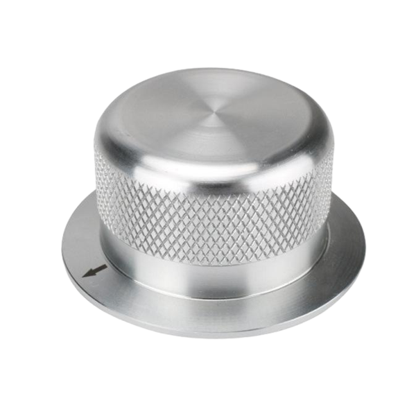 CNC knurled machined knob