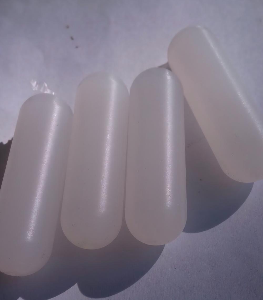 Automatic CNC Lathe Turning Plastic White PP Machined Parts With Various Size