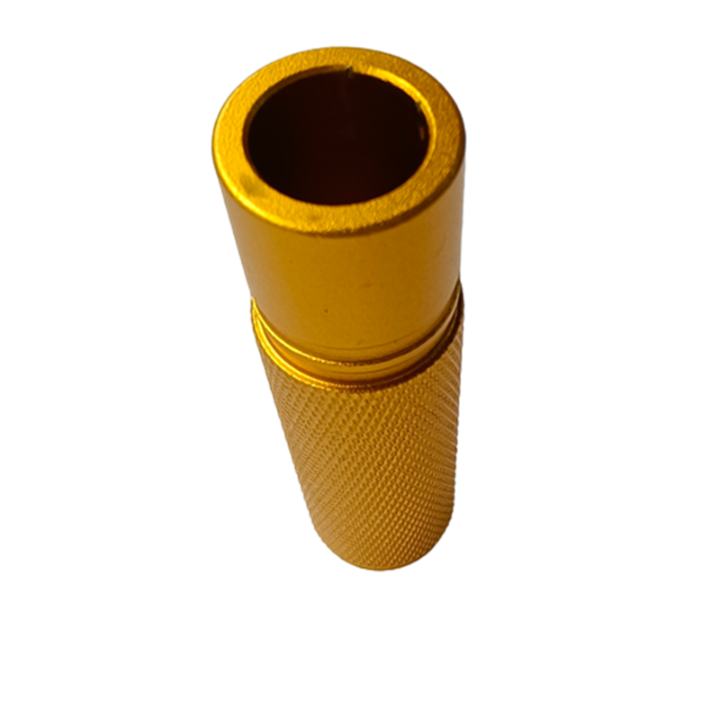 CNC Turning Brass Sleeves Bushings Tubes With Knurling